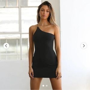 Joah Brown Single Strap Dress